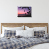Impression sur toile de coucher de soleil tropical (Insitu(Chambre))