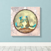 Impression sur toile de Coyote Crooners (Insitu (Plancher de Bois))