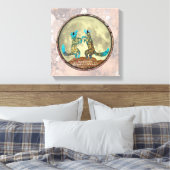 Impression sur toile de Coyote Crooners (Insitu(Chambre))