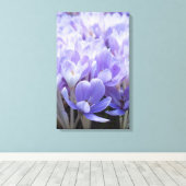 Impression sur toile de crocus enveloppé (Insitu (Plancher de Bois))