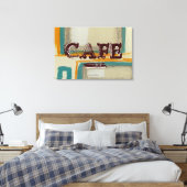 Impression sur toile de cuisine de café abstrait - (Insitu(Chambre))