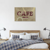 Impression sur toile de cuisine de café vintage -  (Insitu(Chambre))