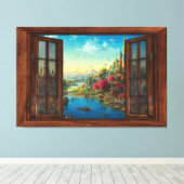 Impression sur toile de décor de chambre d'enfant (Insitu (Plancher de Bois))