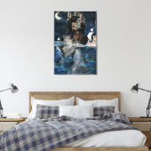 Impression sur toile de femme de l'île (Insitu(Chambre))
