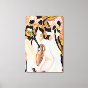 Impression sur toile de femmes africaines