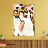 Impression sur toile de femmes africaines (Insitu(Salon))