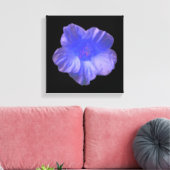 Impression sur toile de fleur de capucine bleue (Insitu(Salon))
