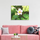 Impression sur toile de fleur sauvage rose | Mural (Insitu(Salon))