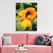 Impression sur toile de fleurs sauvages Bumble Bee (Insitu(Salon))