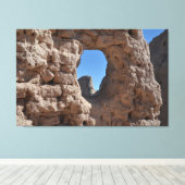 Impression sur toile de Fort en briques de boue (Insitu (Plancher de Bois))