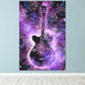 Impression sur toile de guitare classique (Insitu (Plancher de Bois))