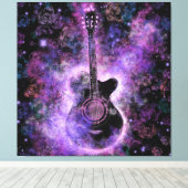 Impression sur toile de guitare classique (Insitu (Plancher de Bois))