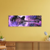 Impression sur toile de guitare classique (Insitu(Salon))