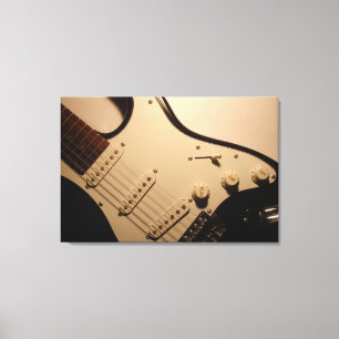 Impression sur toile de guitare électrique envelop