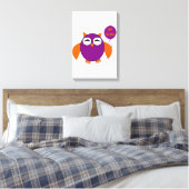 Impression sur toile de hibou de fête d'Halloween (Insitu(Chambre))