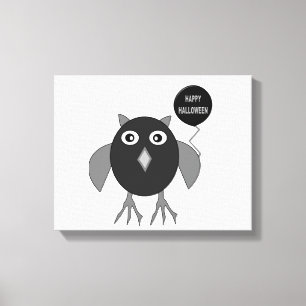Impression sur toile de hibou pour une fête d'Hall