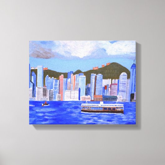 Impression sur toile de Hong Kong (Recto)