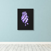 Impression sur toile de jacinthe des vignes floral (Insitu (Plancher de Bois))
