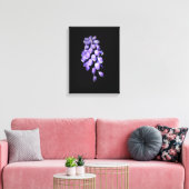 Impression sur toile de jacinthe des vignes floral (Insitu(Salon))