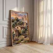 Impression sur toile de la campagne dolomitique Vi