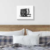 Impression sur toile de la collection de chevaux (Insitu(Chambre))