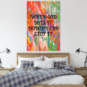 Impression sur toile de la confiance (Insitu(Chambre))