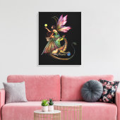 Impression sur toile de la fée des orbes du dragon (Insitu(Salon))