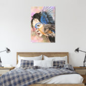 Impression sur toile de la femme oiseau (Insitu(Chambre))