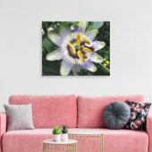 Impression sur toile de la fleur de la passion (Insitu(Salon))