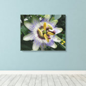 Impression sur toile de la fleur de la passion (Insitu (Plancher de Bois))