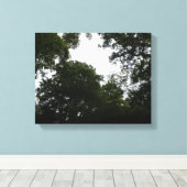 Impression sur toile de la forêt inquiétante (Insitu (Plancher de Bois))