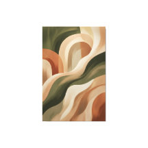 Impression sur toile de la galerie abstraite en te