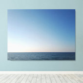 Impression sur toile de la mer et de l'horizon (Insitu (Plancher de Bois))