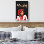 Impression sur toile de la patronne (Insitu(Chambre))