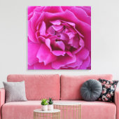 Impression sur toile de la rose convoitée (Insitu(Salon))