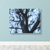 Impression sur toile de la silhouette d'arbre (Insitu (Plancher de Bois))