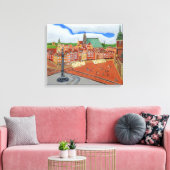 Impression sur toile de la vieille ville de Varsov (Insitu(Salon))