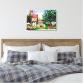 Impression sur toile de la Wall Art de la Maison d (Insitu(Chambre))