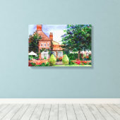 Impression sur toile de la Wall Art de la Maison d (Insitu (Plancher de Bois))
