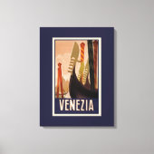 Impression sur toile de l'affiche de voyage Vintag (Recto)