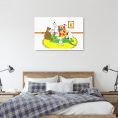 Impression sur toile de l'heure de l'histoire (Insitu(Chambre))