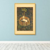 Impression sur toile de licorne captive étirée (Insitu (Plancher de Bois))