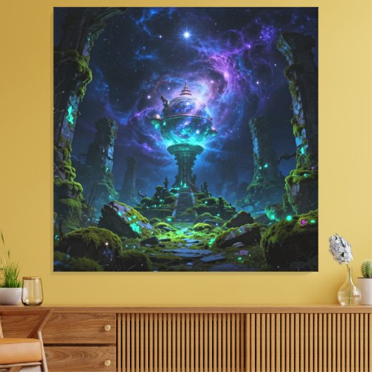 Impression sur toile de lin (Insitu(Salon))