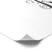 Impression sur toile de monogramme de lettre F pou (Coin)