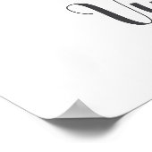 Impression sur toile de monogramme de lettre V pou (Coin)