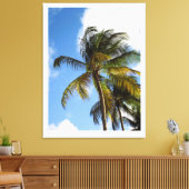 Impression sur toile de palmier (Insitu(Salon))