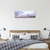 Impression sur toile de panorama de coucher de sol (Insitu(Chambre))