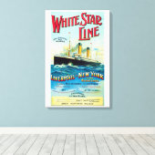 IMPRESSION SUR TOILE DE PAQUEBOT DE LA WHITE STAR (Insitu (Plancher de Bois))