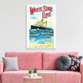 IMPRESSION SUR TOILE DE PAQUEBOT DE LA WHITE STAR (Insitu(Salon))