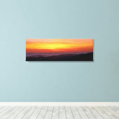 Impression sur toile de paysage au coucher du sole (Insitu (Plancher de Bois))